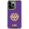 LSU Purple Tiger Mascot iPhone 16 Pro Max Clear Case