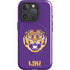 LSU Purple Tiger Mascot iPhone 16 Pro Max Magsafe Impact Case
