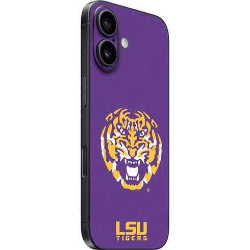 LSU Purple Tiger Mascot iPhone 16 Skin