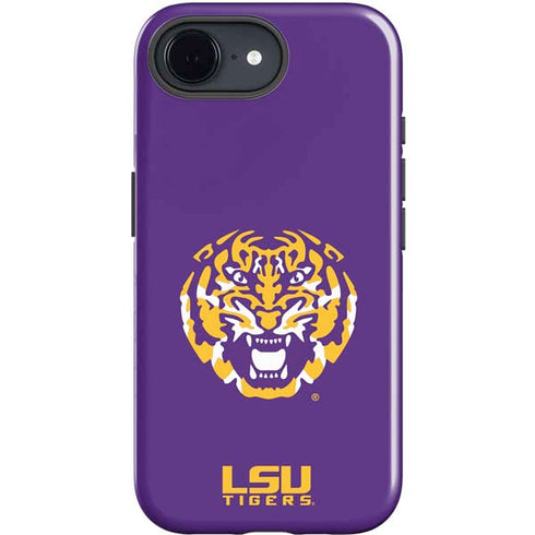 LSU Purple Tiger Mascot iPhone 16e Impact Case