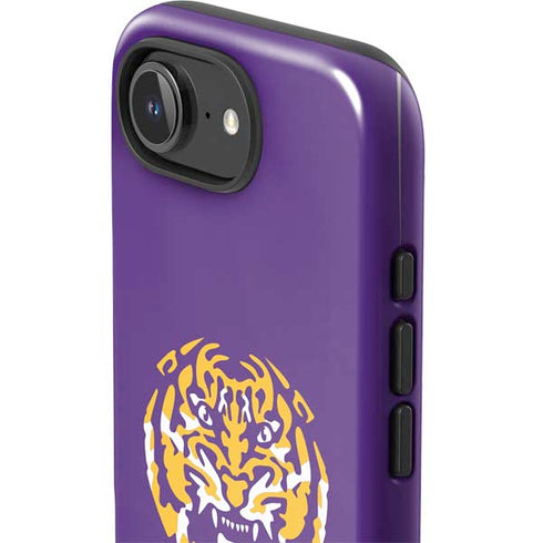 LSU Purple Tiger Mascot iPhone 16e Impact Case