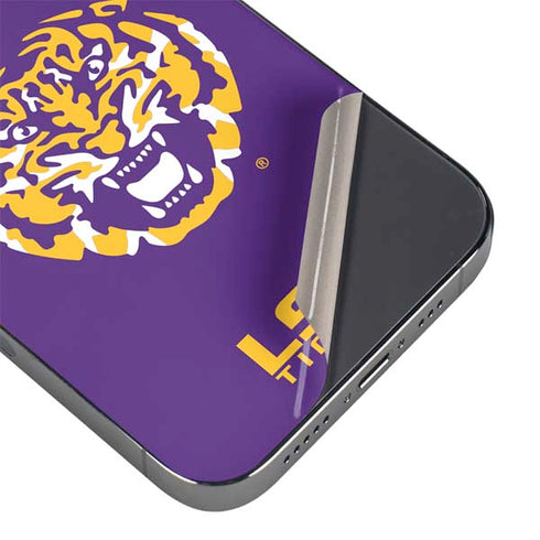 LSU Purple Tiger Mascot iPhone 16e Skin