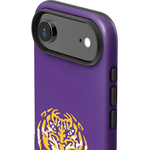 LSU Purple Tiger Mascot iPhone 17 Air Impact Case