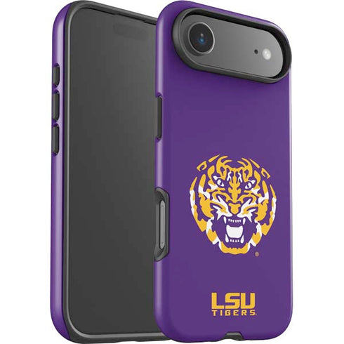LSU Purple Tiger Mascot iPhone 17 Air Impact Case