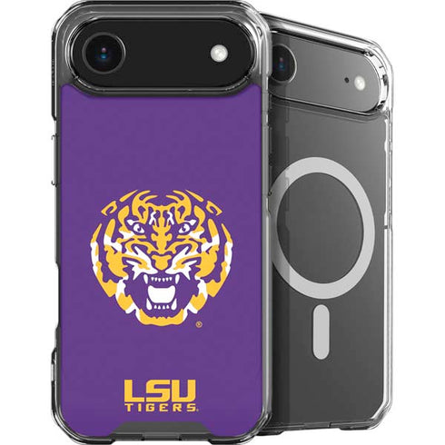LSU Purple Tiger Mascot iPhone 17 Air MagSafe Case