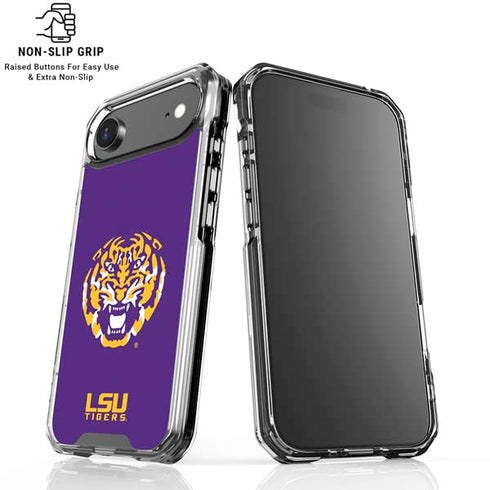 LSU Purple Tiger Mascot iPhone 17 Air MagSafe Case