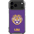 LSU Purple Tiger Mascot iPhone 17 Pro Max Clear Case