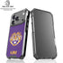LSU Purple Tiger Mascot iPhone 17 Pro Max Clear Case