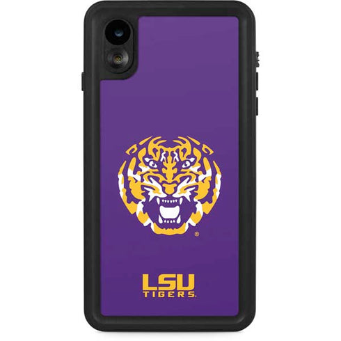 LSU Purple Tiger Mascot iPhone Cases