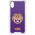 Louisiana State University - LSU Purple Tiger Mascot iPhone XS Clear Case