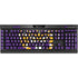 Louisiana State University - LSU Purple Tiger Mascot K95 RGB PLATINUM Mechanical Gaming Keyboard Skin