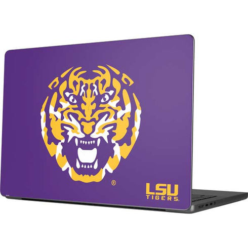 LSU Purple Tiger Mascot Apple MacBook Pro 14-inch Skin