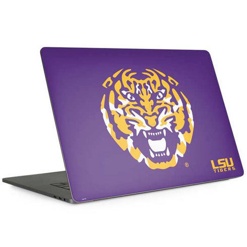 LSU Purple Tiger Mascot MacBook Skins