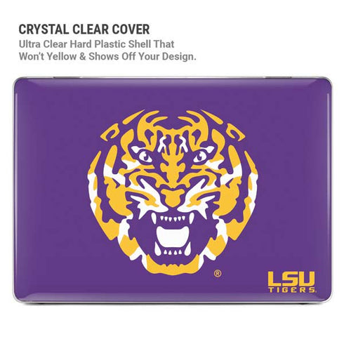 Louisiana State University - LSU Purple Tiger Mascot MacBook Pro 15in (2016-19) Case plus Skin