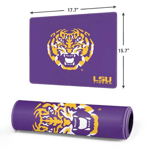 Louisiana State University - LSU Purple Tiger Mascot Gaming Mouse Pad