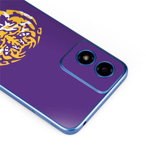 LSU Purple Tiger Mascot Moto G Play 4G (2024) Skin