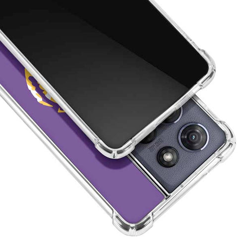 LSU Purple Tiger Mascot Moto G Play 5G (2025) Clear Case