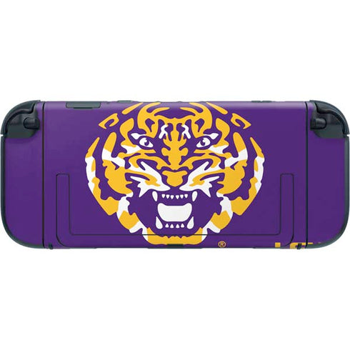 LSU Purple Tiger Mascot Nintendo Switch 2 (2025) with Joy-Con Skin