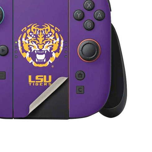 LSU Purple Tiger Mascot Nintendo Switch 2 (2025) Joy-Con Controller Skin