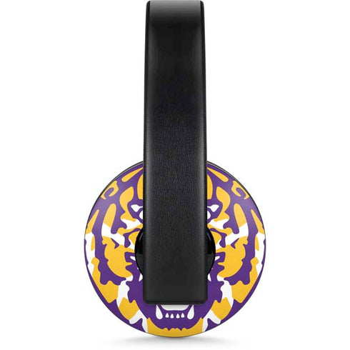 Louisiana State University - LSU Purple Tiger Mascot PlayStation 4 Gold Wireless Headset Skin