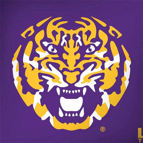 Louisiana State University - LSU Purple Tiger Mascot PlayStation 4 Gold Wireless Headset Skin