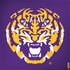 Louisiana State University - LSU Purple Tiger Mascot PlayStation 4 Gold Wireless Headset Skin