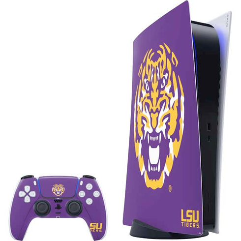 LSU Purple Tiger Mascot PlayStation PS5 Skins