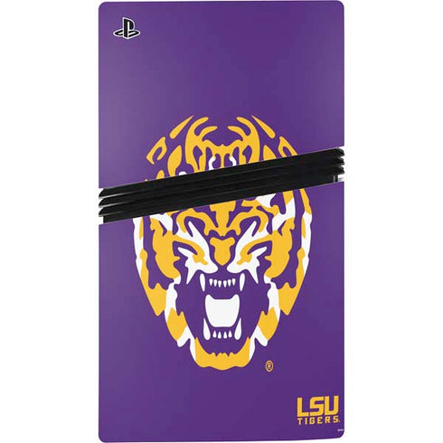 LSU Purple Tiger Mascot PS5 Pro Bundle Skin