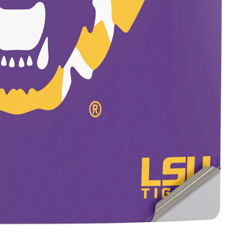 LSU Purple Tiger Mascot PS5 Pro Console Skin