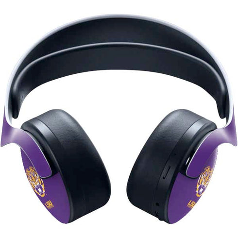 Louisiana State University - LSU Purple Tiger Mascot PULSE 3D Wireless Headset for PS5 Skin