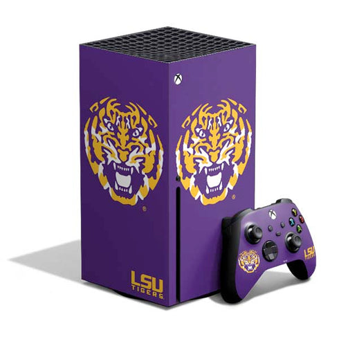 LSU Purple Tiger Mascot Xbox Series X Skins