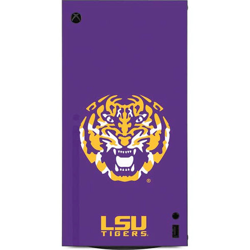LSU Purple Tiger Mascot XBox Series X Digital Edition Console Skin
