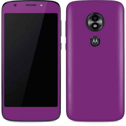 Purple Moto E5 Play Skin