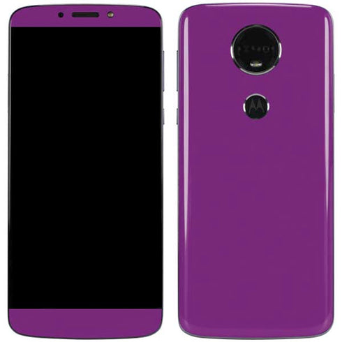 Purple Moto E5 Plus Skin