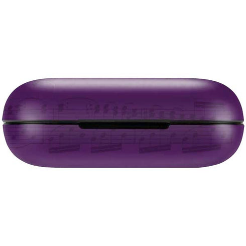 Purple Musical Notes Amazon Echo Buds Skin