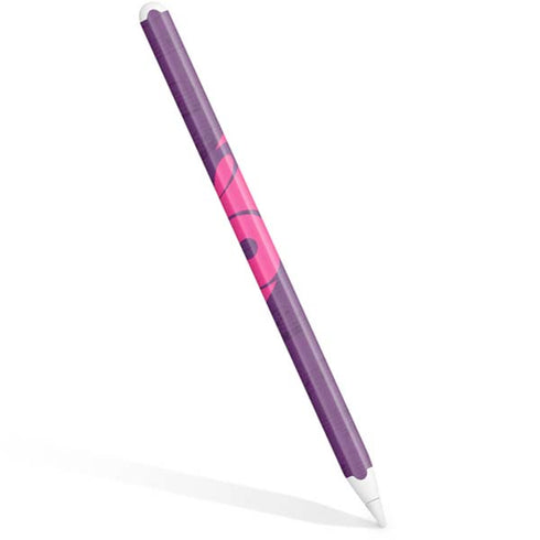 Purple Musical Notes Apple Pencil (2nd Gen 2019) Skin
