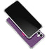 Purple Musical Notes Gabb Phone 4 Clear Case