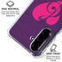 Purple Musical Notes Galaxy A36 5G Clear Case
