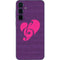 Purple Musical Notes Galaxy A55 5G Skin