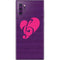 Purple Musical Notes Galaxy Note 10 Plus Skin