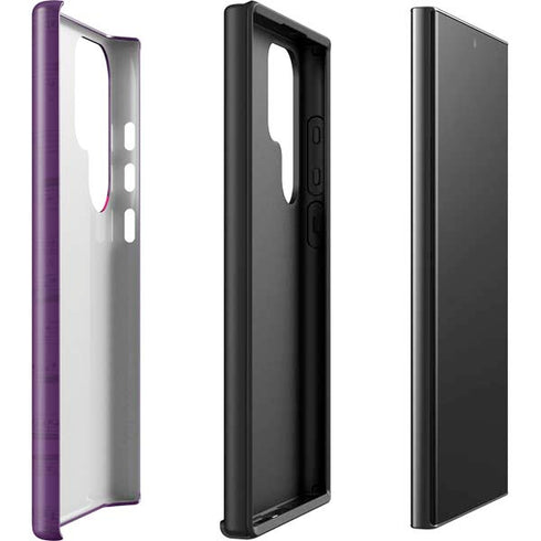 Purple Musical Notes Galaxy S23 Ultra Pro Case