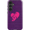 Purple Musical Notes Galaxy S25 Plus Impact Case