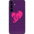 Purple Musical Notes Galaxy S24 Skin