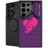 Purple Musical Notes Galaxy Cases