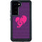 Purple Musical Notes Galaxy S24 Waterproof Case