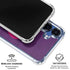 Purple Musical Notes Galaxy S25 Clear Case