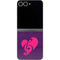 Purple Musical Notes Galaxy Z Flip6 Skin