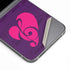 Purple Musical Notes Galaxy Z Flip6 Skin