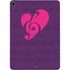 Purple Musical Notes Apple iPad Air Skin