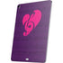 Purple Musical Notes Apple iPad Air Skin